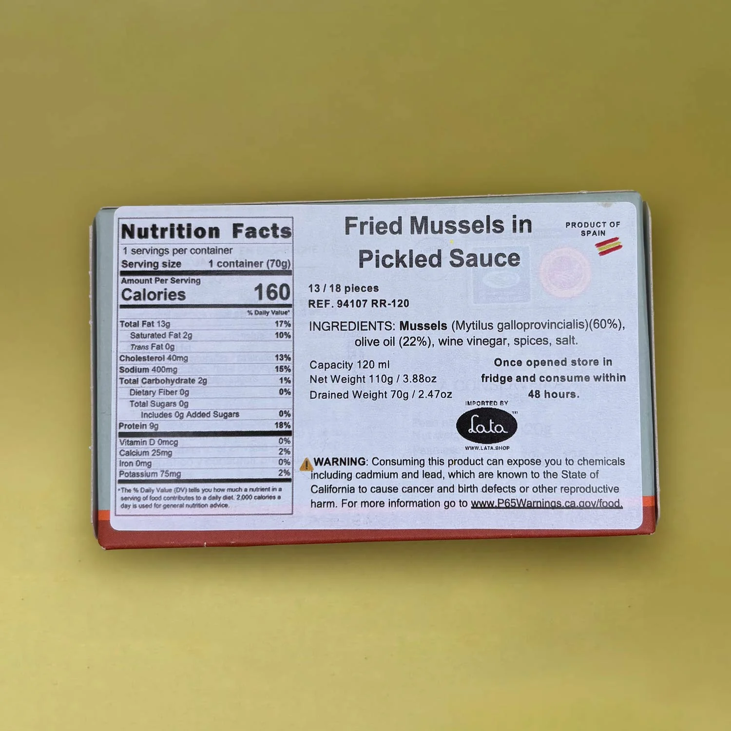 A Conserveira Selección Mussels in Pickled Sauce - Image 4