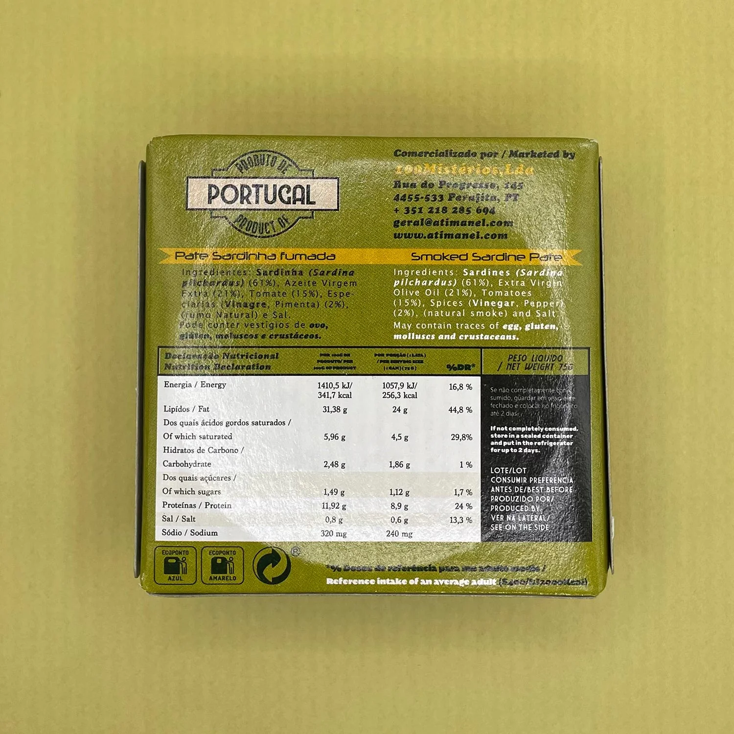 Ati Manel Smoked Sardine Pâté - Image 3
