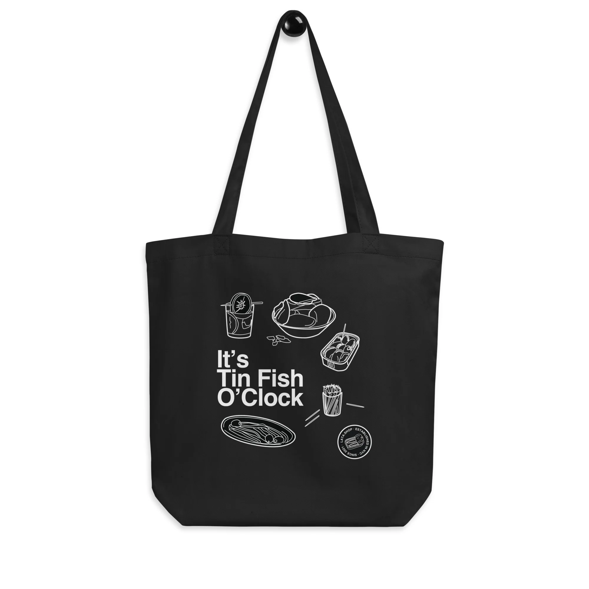 It's Tin Fish O'Clock Tote Bag - Image 4