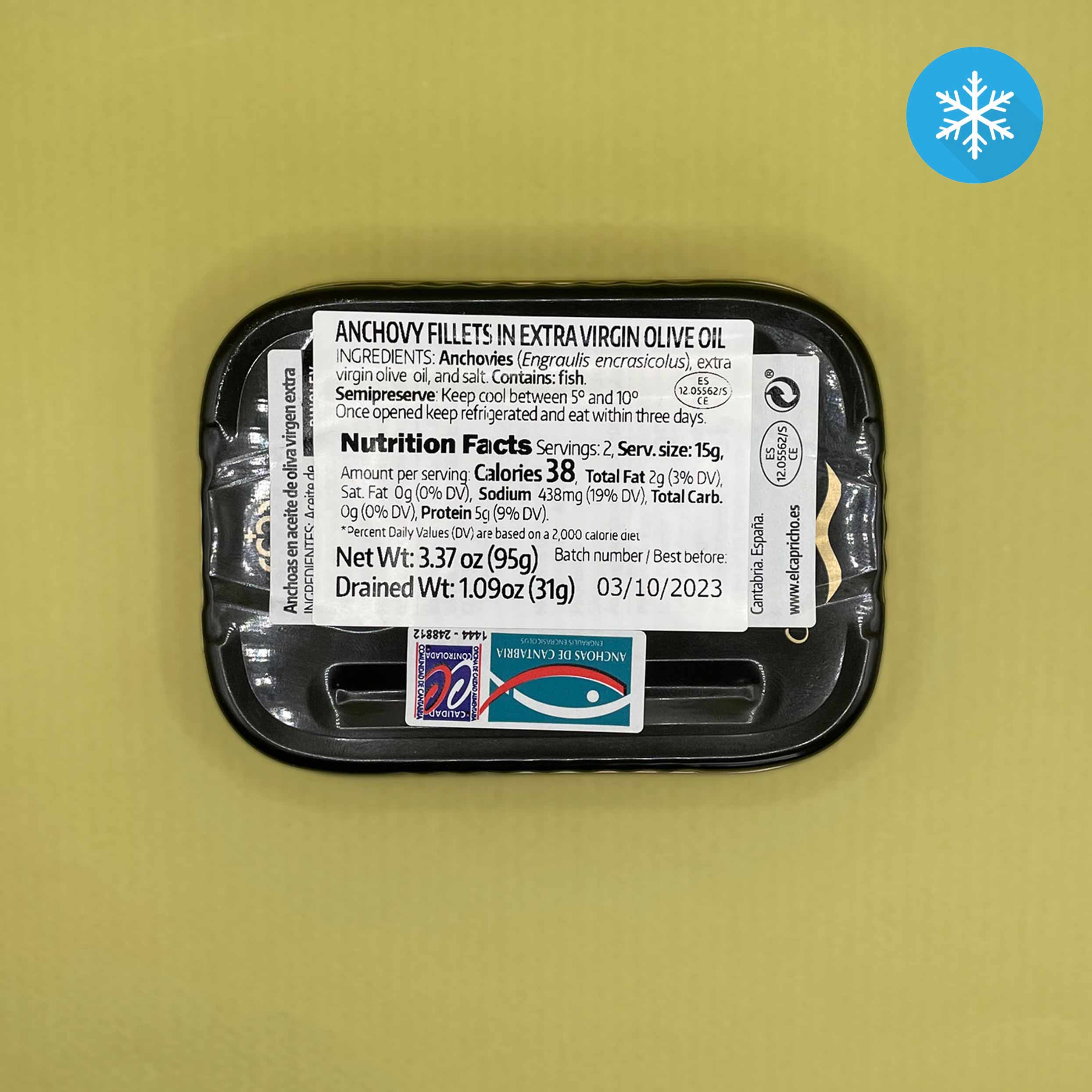 El Capricho Anchovy Fillets in Extra Virgin Olive Oil - Image 7