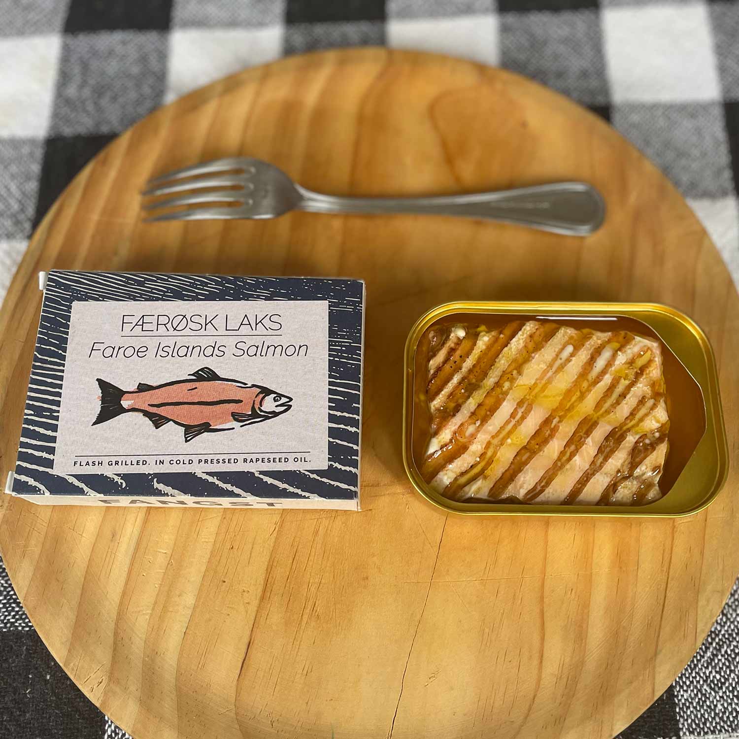 Fangst Faroe Islands Salmon Flash Grilled in Cold Pressed Rapeseed Oil - Image 4