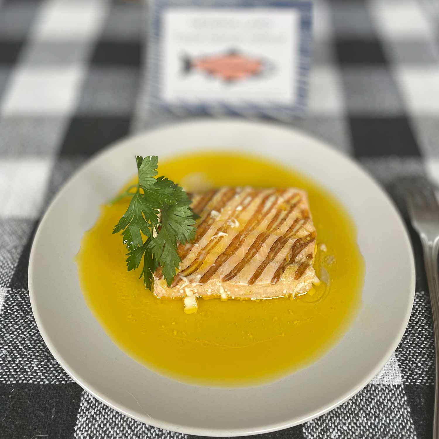 Fangst Faroe Islands Salmon Flash Grilled in Cold Pressed Rapeseed Oil - Image 5