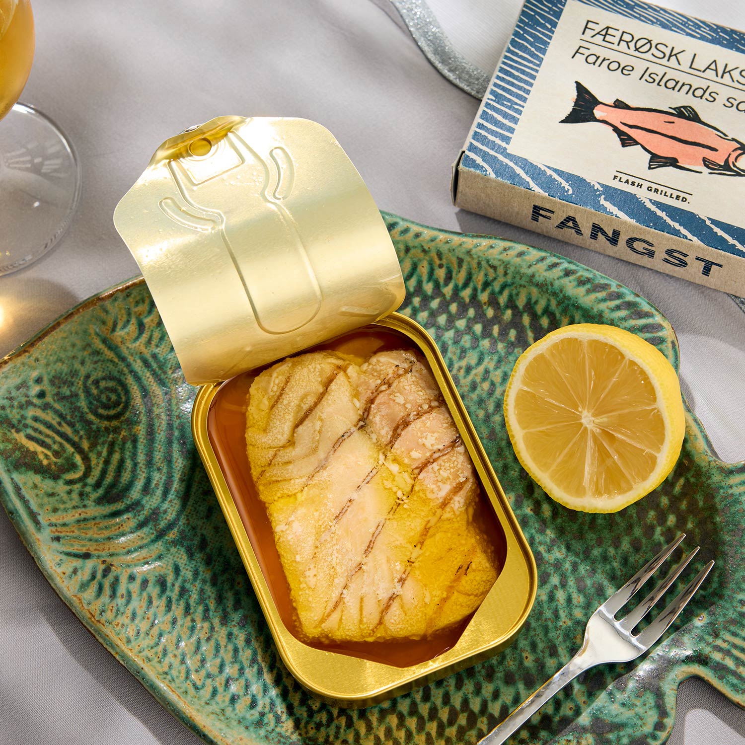 Fangst Faroe Islands Salmon Flash Grilled in Cold Pressed Rapeseed Oil - Image 6