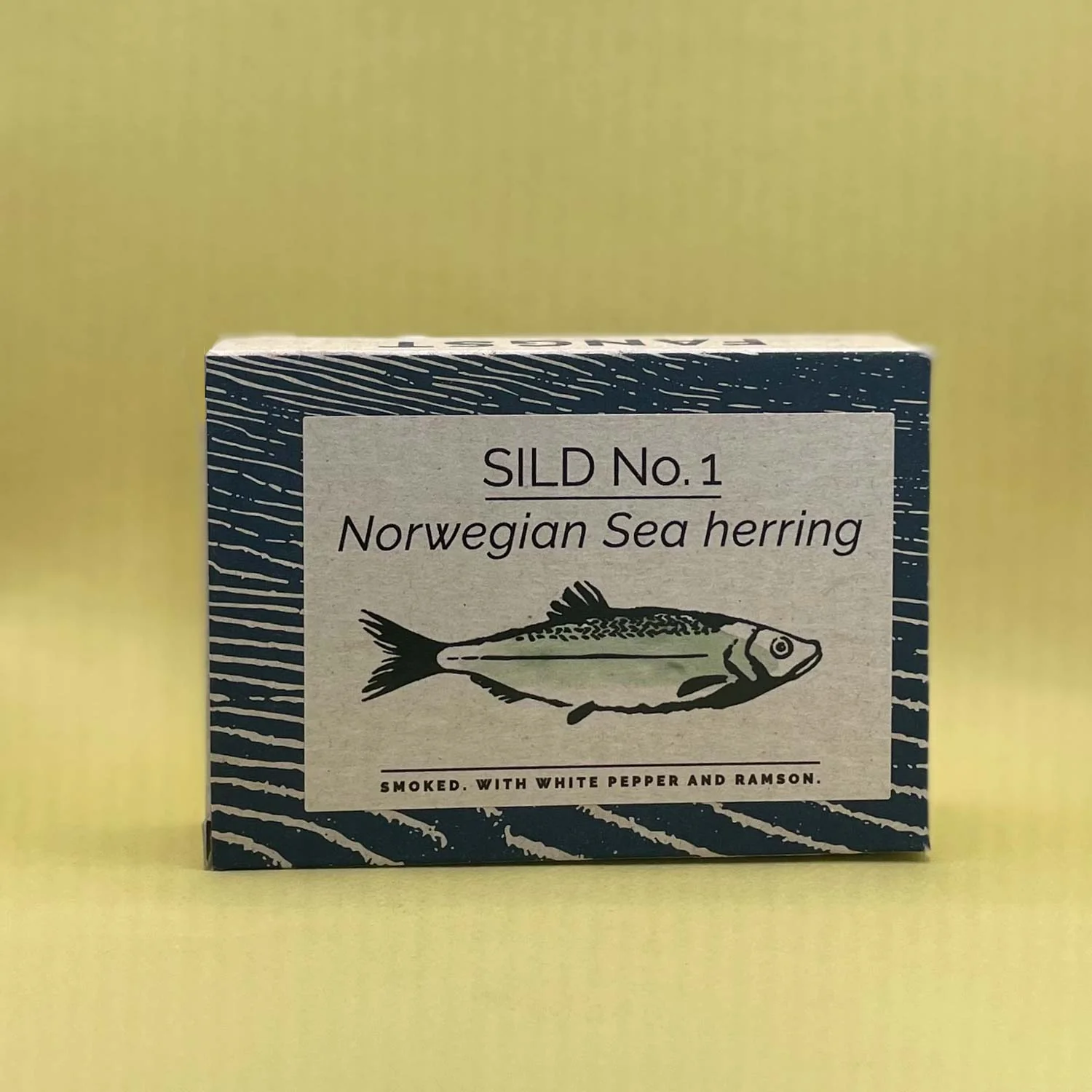 Fangst Smoked Herring with White Pepper and Ramson