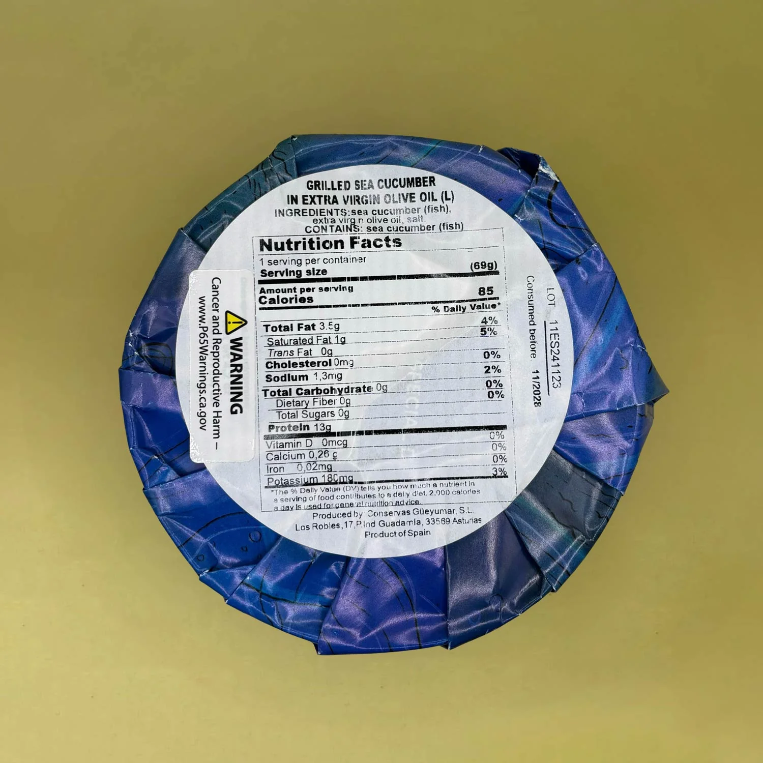 Güeyu Mar Chargrilled Sea Cucumber "Espardenyas" - Image 4