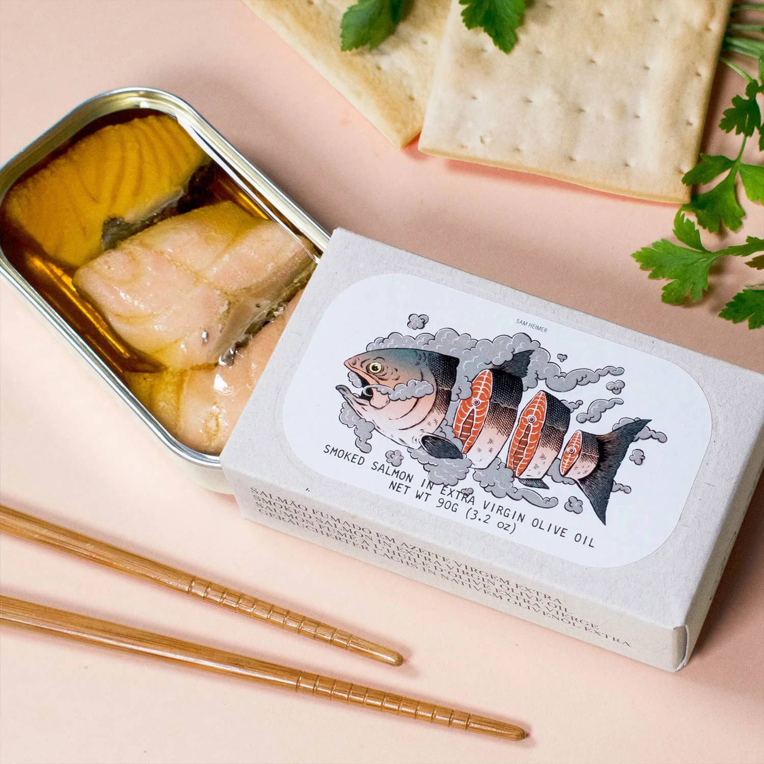 José Gourmet Smoked Salmon in EVOO - Image 3