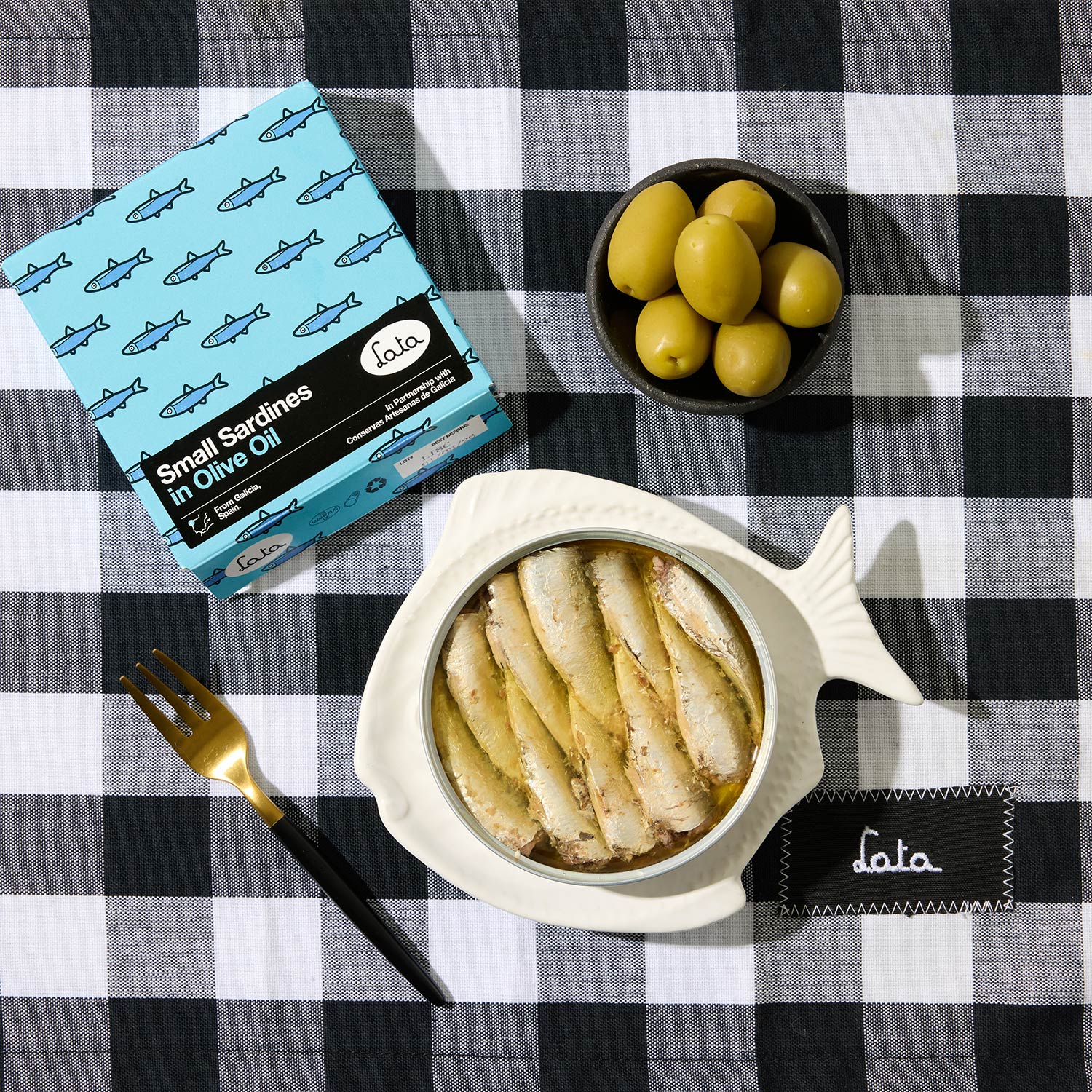 Lata Small Sardines in Olive Oil - Image 2