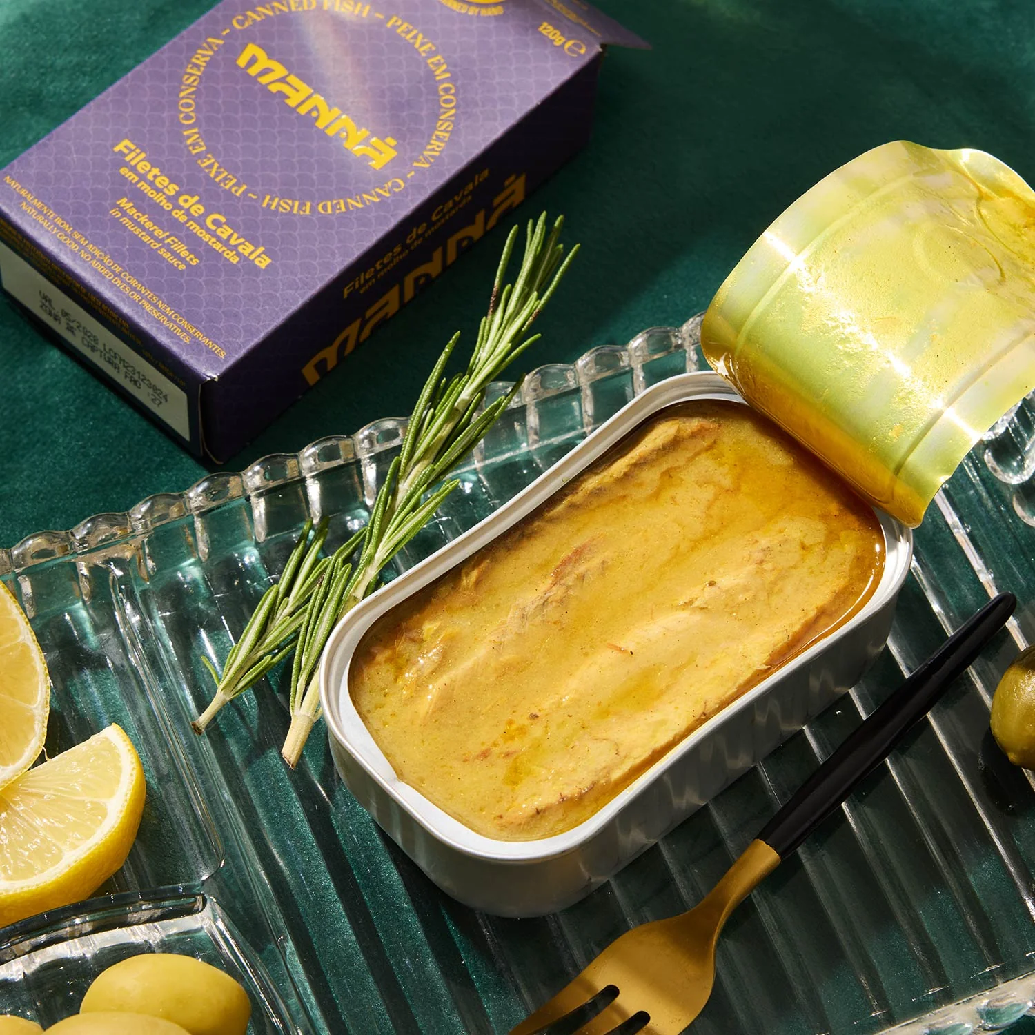 Manná Mackerel Fillets in Mustard Sauce - Image 2