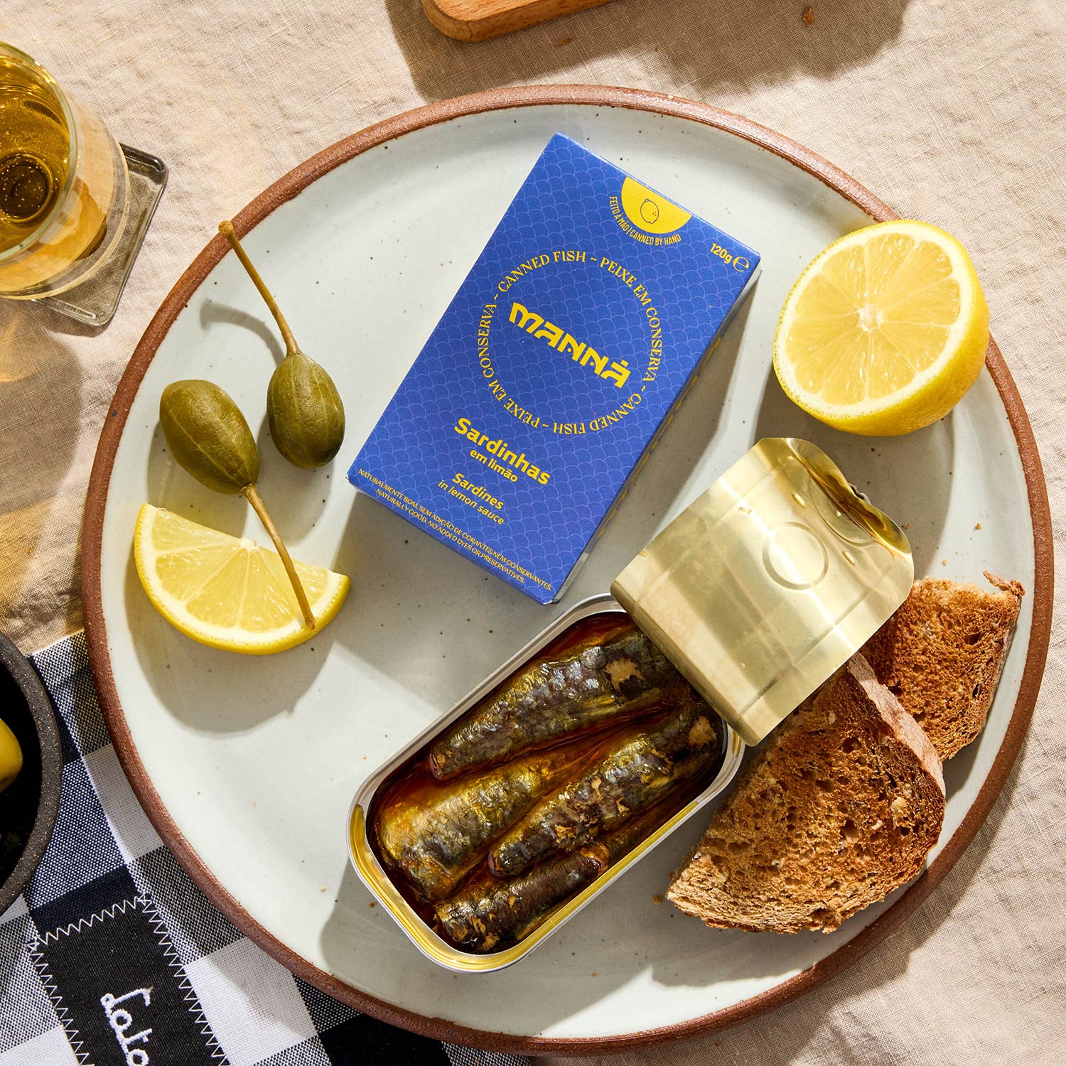 Manná Sardines with Lemon in EVOO - Image 2