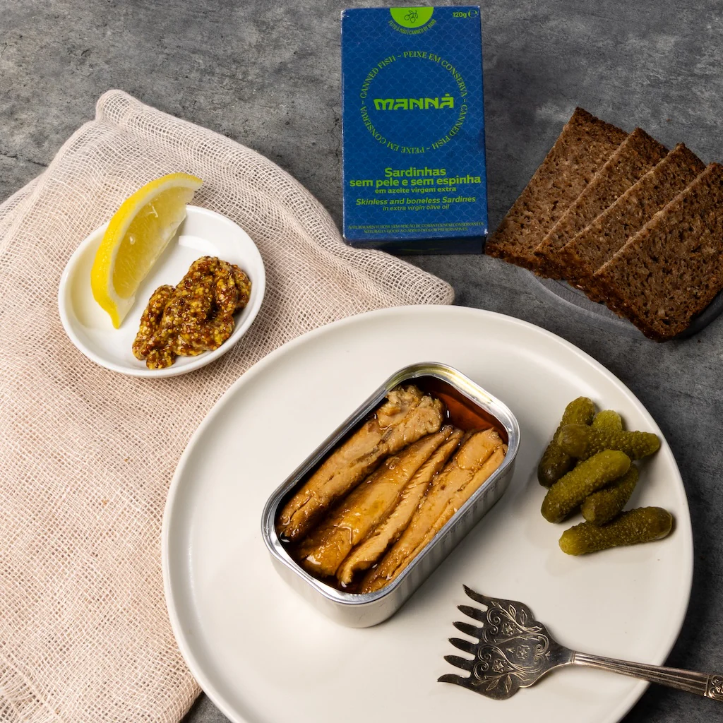 Manná Skinless and Boneless Sardines in EVOO - Image 3
