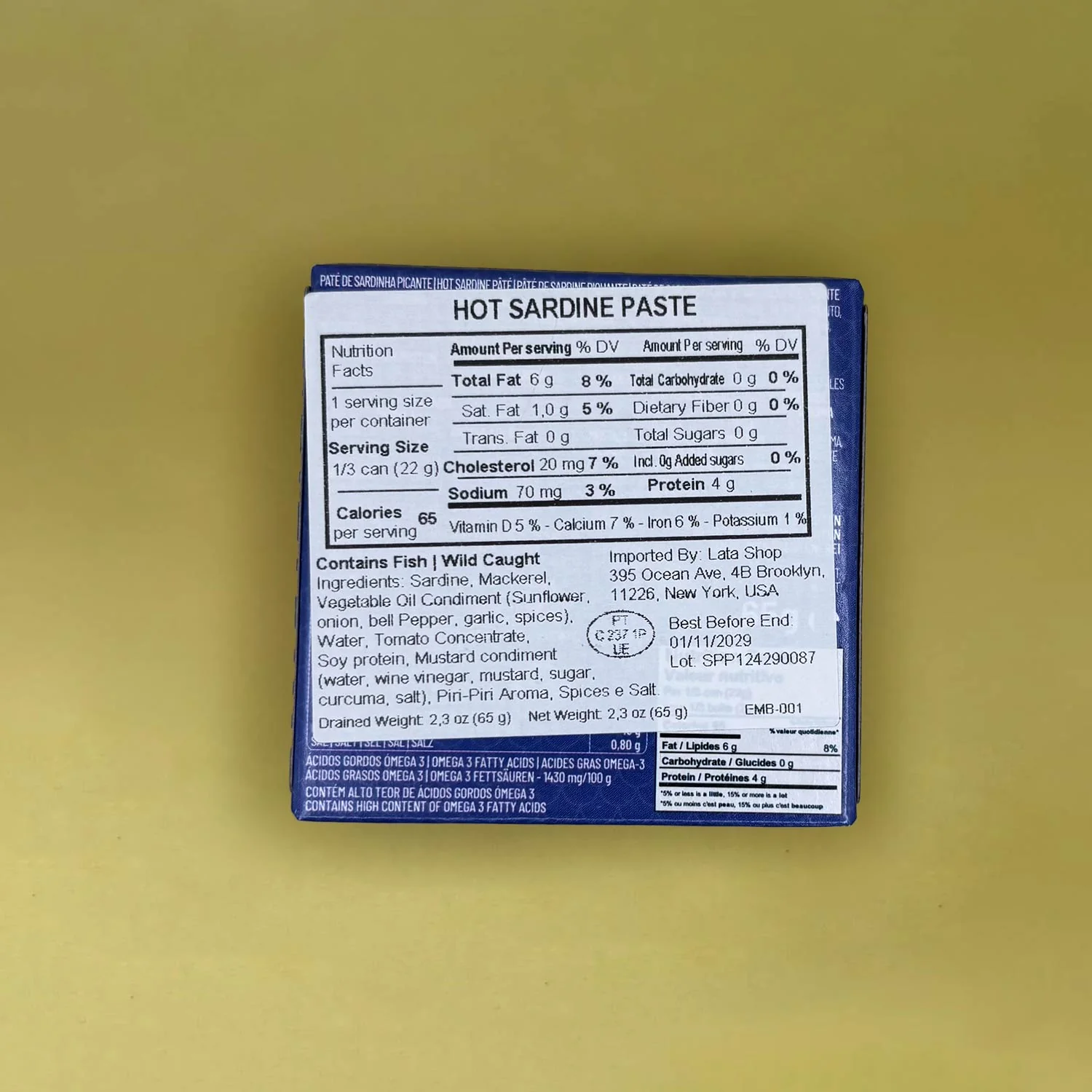 Manná Spicy Sardine Pâté - Image 3