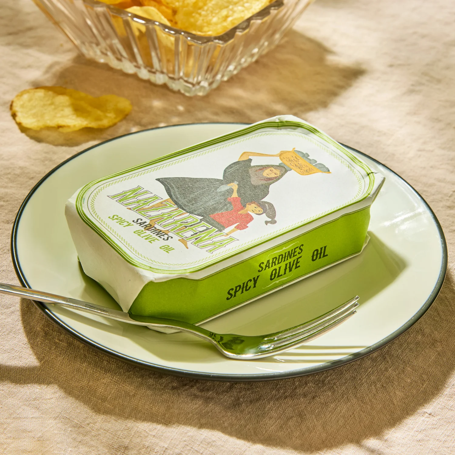Nazarena Small Sardines in Spicy Olive Oil