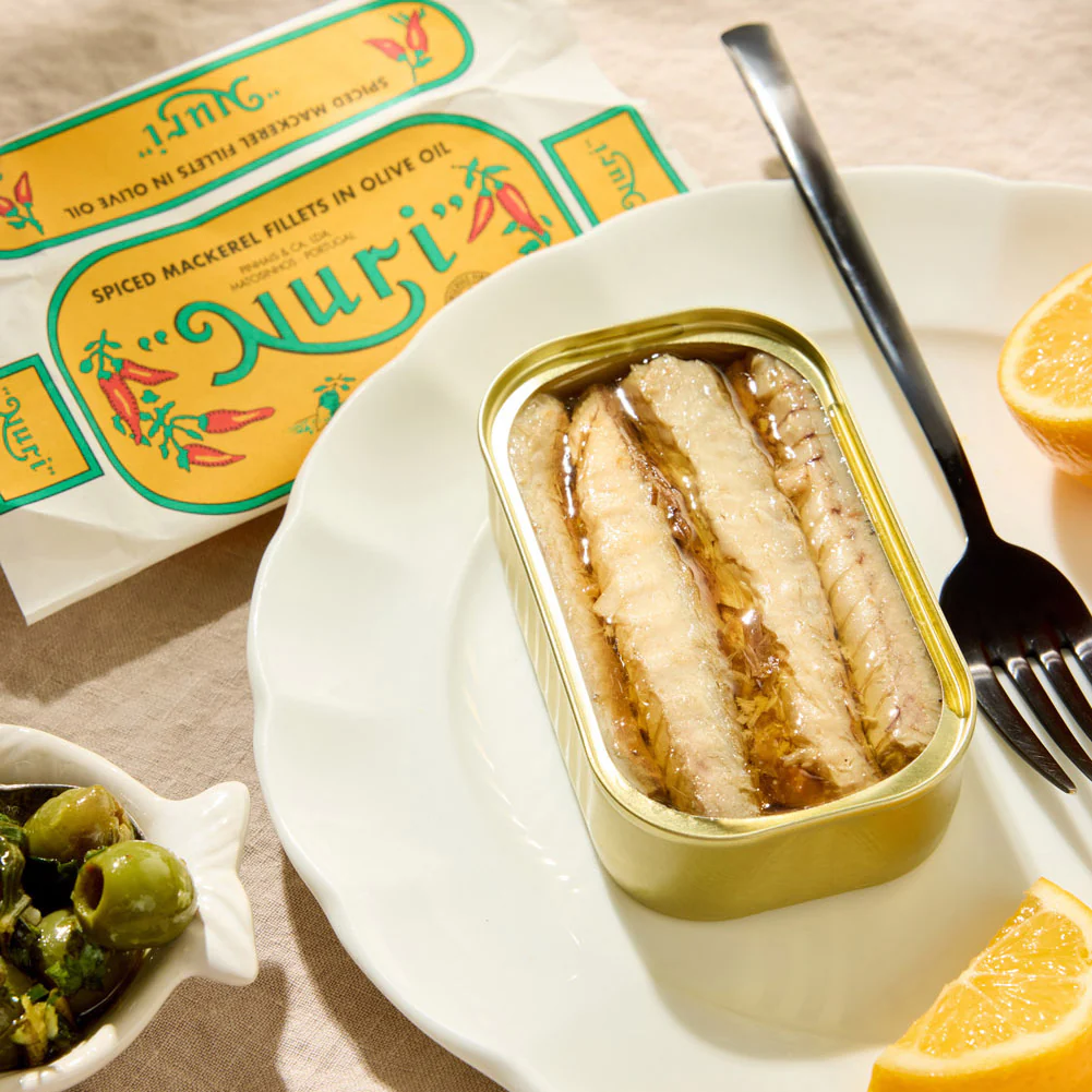 Nuri Spiced Mackerel Fillets in Olive Oil (Skinless and Boneless) - Image 4