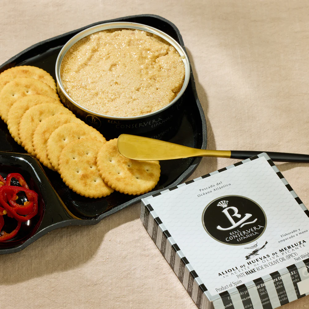 Real Conservera Española Hake Roe Pâté in Olive Oil (Spicy) - Image 3