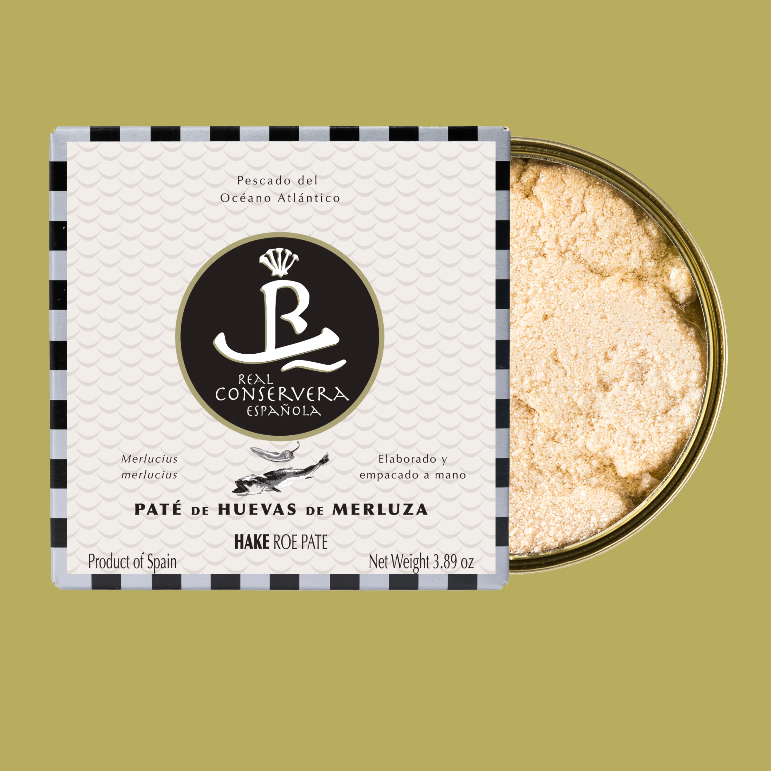 Real Conservera Española Hake Roe Pâté in Olive Oil (Spicy) - Image 4
