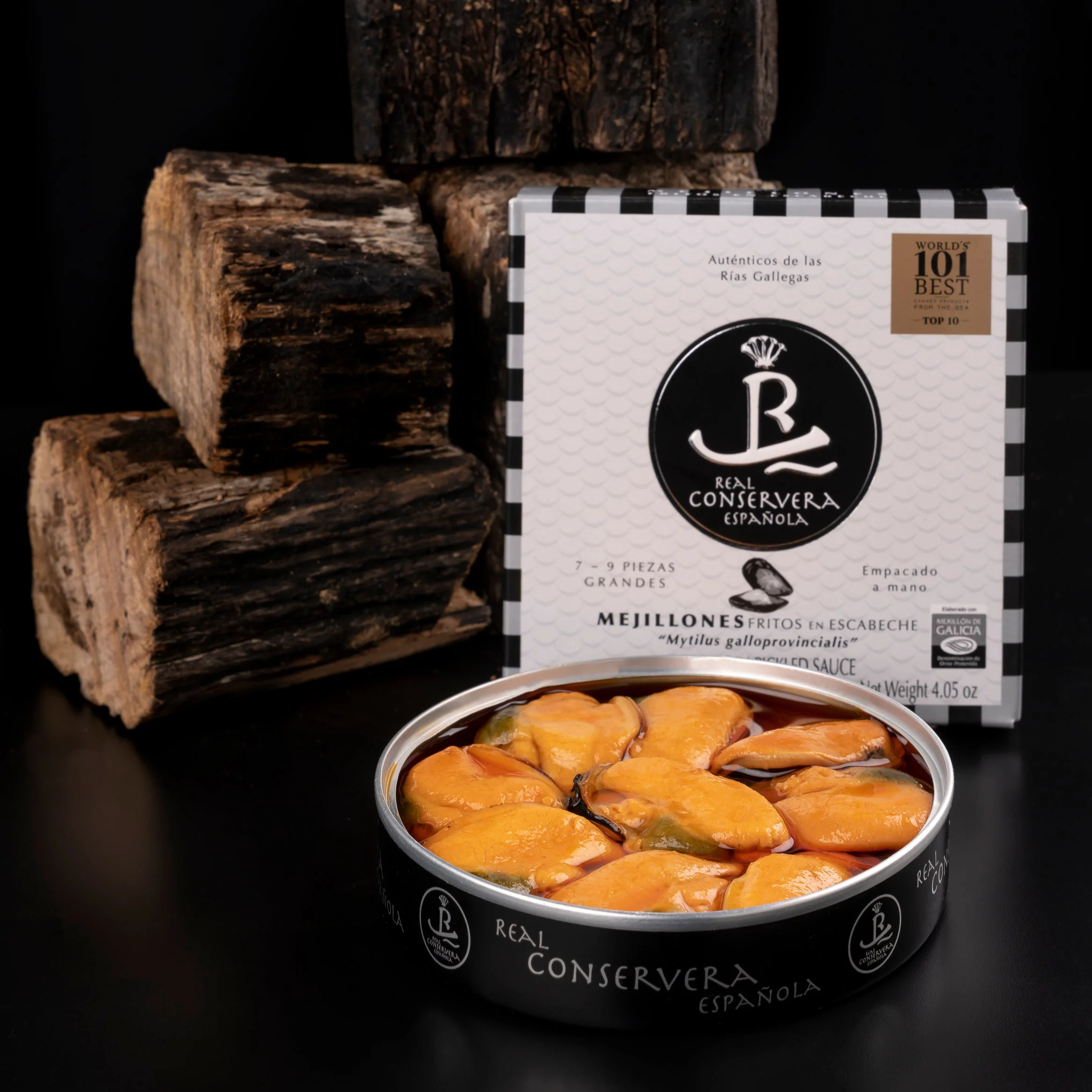 Real Conservera Española Mussels in Pickled Sauce - Image 5