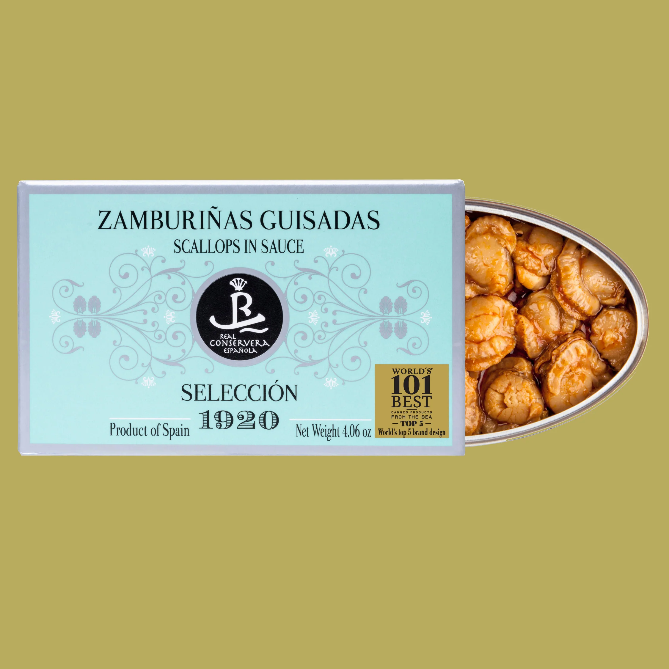 Real Conservera Española Scallops in Sauce - Selección 1920 - Image 3