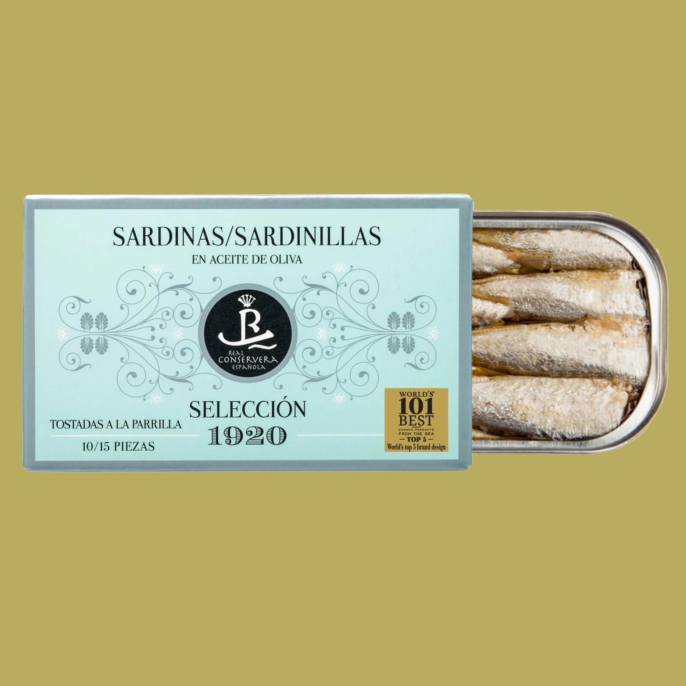 Real Conservera Española Small Sardines in Olive Oil - Selección 1920 - Image 2