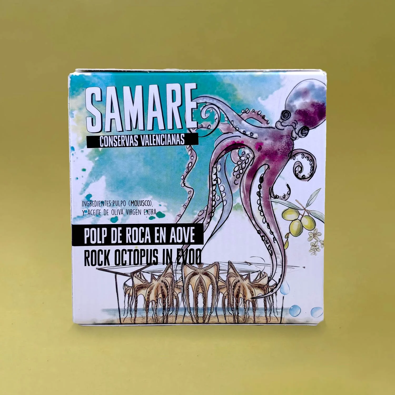 Samare Galician Rock Octopus in Extra Virgin Olive Oil - Image 5