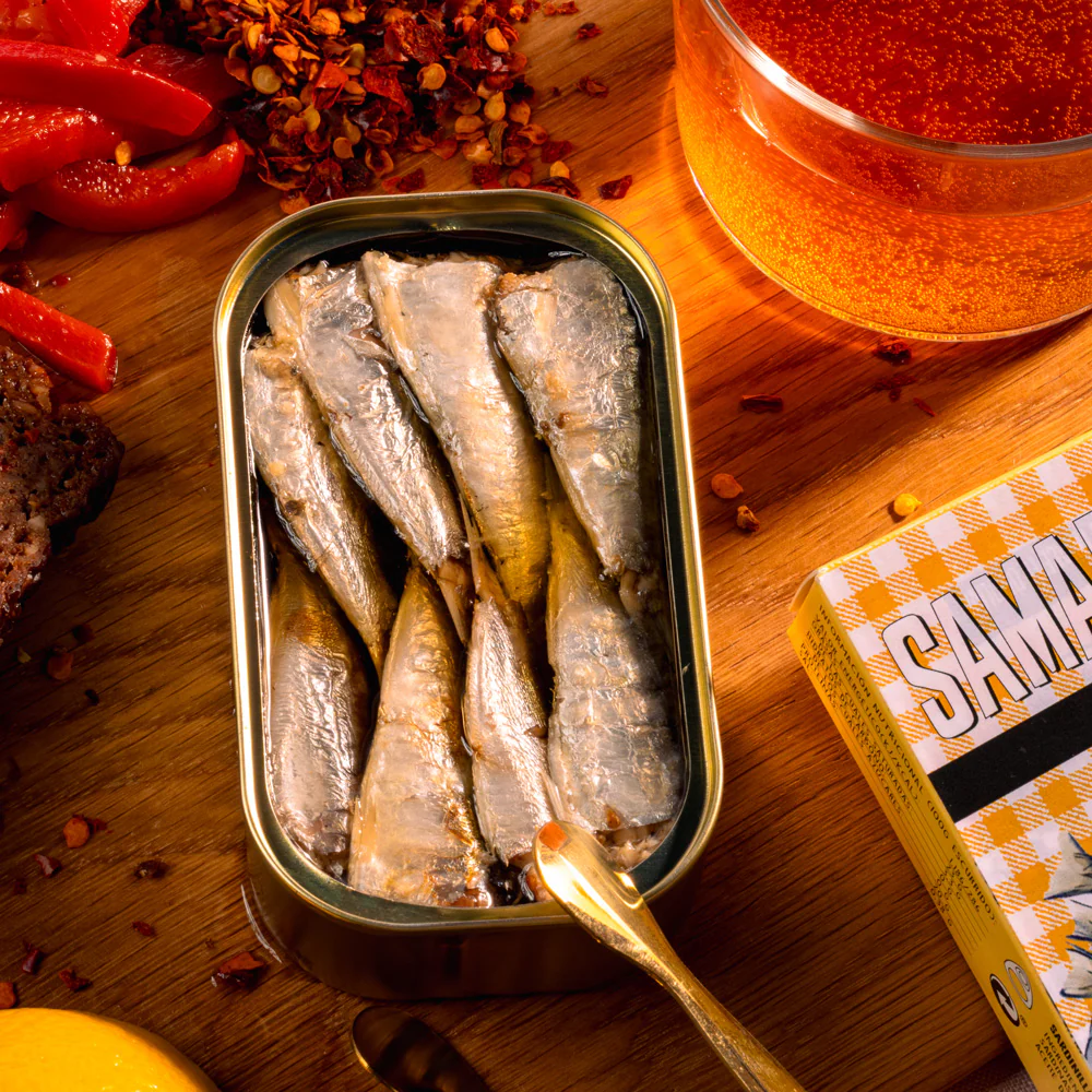 Samare Small Sardines in Spiced Olive Oil - Image 4
