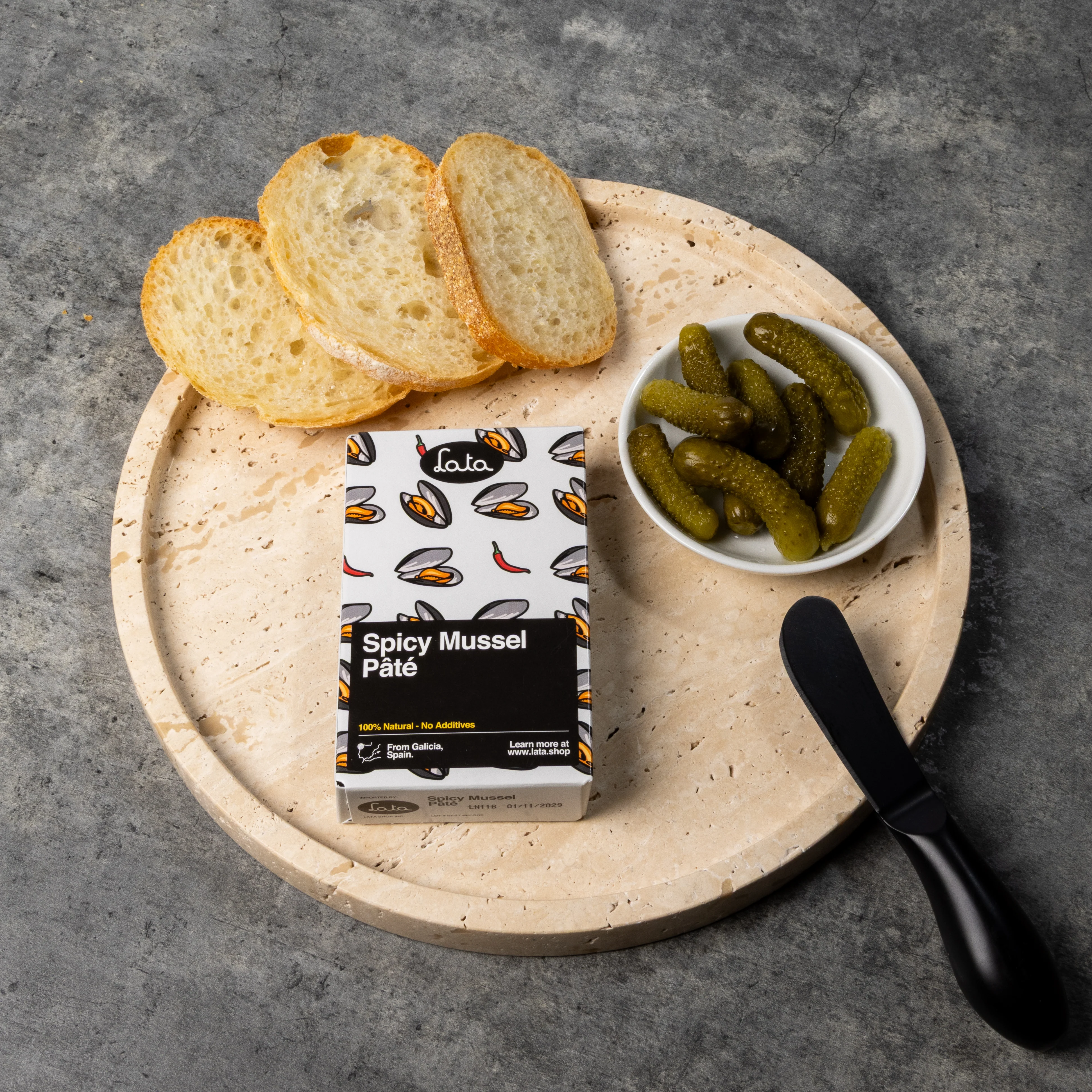 Lata Spicy Mussel Pâté - Image 3